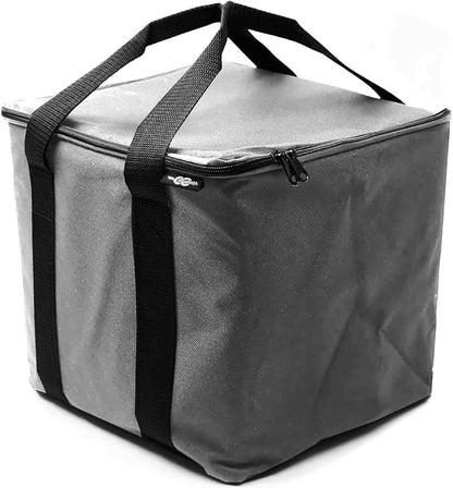 Insulated Trunk Cooler Bag – Thermal Grocery Carrier, Leak-Resistant Food Storage for Car Travel, Fits Organizer Modules – Gray