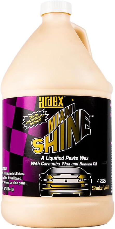 Car Detailing - Ardex Miami Shine Wax-Polish with Carnauba & Protective Polymers – Easy Hand Application