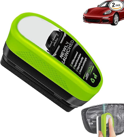 Oil-Free Car Glass Brushes, Upgrade Clear Vision Glass Cleaner, Automotive Oil Film Cleaning Brush for Car Windows, Clearvision Cars Windshield Cleaner Tool (150ml)