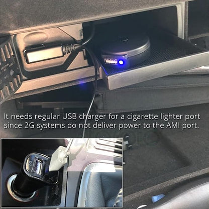 Bluetooth Receiver Car Kit Compatible with Audi A3 A4 A5 A6 A7 S3 S4 Q3 Q5 Q7,Wireless Music Interface AMI MMI Adapter,Premium CSR Chipset HiFi Sound,Compatible with iPhone iPod Android 2G
