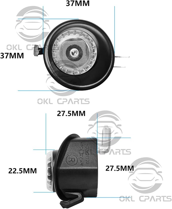 2pcs Set Side Mirror Projector Ghost Shadow Puddle Blanket America Flag Logo Light Compatible with Silverado 1500,2500HD,3500HD,Suburban Z71,Tahoe,Sierra 500,2500HD,3500HD,Yukon &Yukon XL
