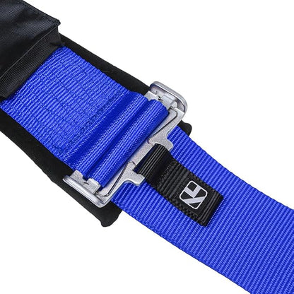 Kyostar 4 Point Harness Set 3 Inch with Ultra Soft Heavy Duty Shoulder Pads (8163 Blue)