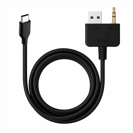Aux Charing Media Interface USB 3.5mm Audio Jack Music Adapter Compatible for IP 17 16 15 Pro Max 17 Air 15 Plus Google Pixel 4 4 XL 3 2 2 XL Galaxy for Hyundai KIA