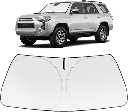 Proadsy 2026 Upgrade Front Windshield Sun Shade Foldable Sunshade Protector Custom Fit 2010-2025 4Runner 4-Runner SUV, SR5 Trail Limited Accessories