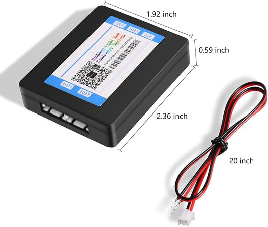 Dreamcolor Acrylic Interior Car LED Strip Light Sub-Control Module, which fit for Dreamcolor Main Controller Connects kit (not Including), Not fit dreamcolor 1 Lights