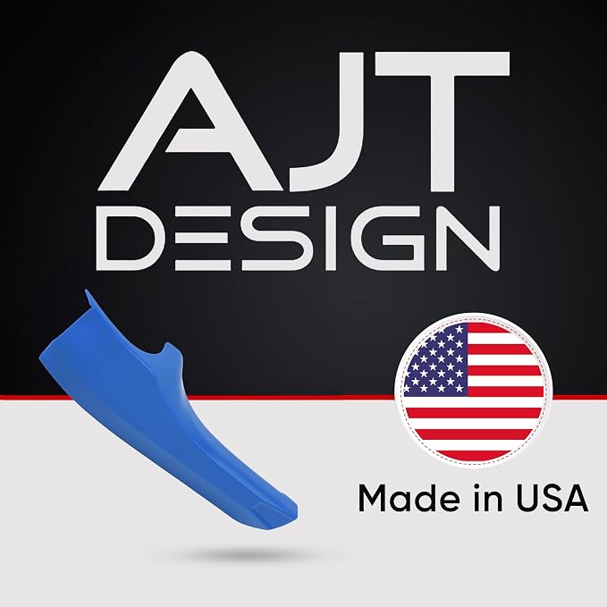 AJT DESIGN Car Door Handle Cover Compatible with Toyota Tacoma (2016-2023) | ABS Plastic Interior Trim, Chrome Delete Tacoma Door Handle Cover | Made in USA, Pack of 4 (Front & Back) - Voodoo Blue
