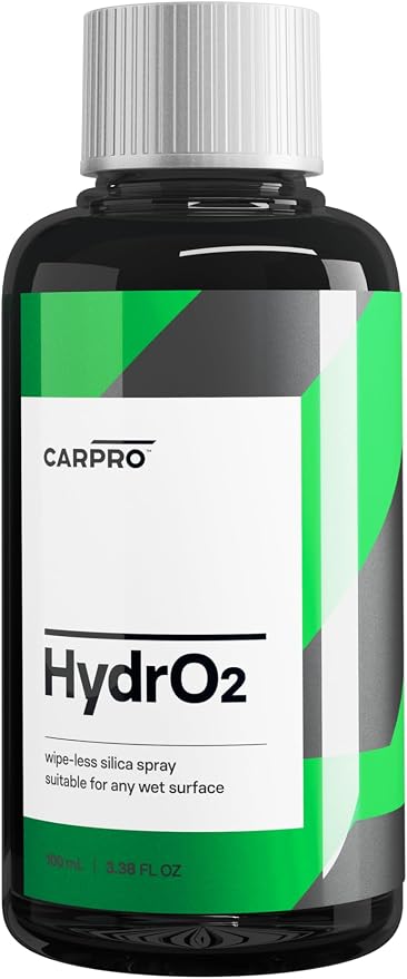 CARPRO HydrO2 Touchless Silica Car Sealant - Spray-On/Rinse-Off Paint Sealant, Concentrated Car Wash Detailer, UV Protection - 100mL (3.4oz)