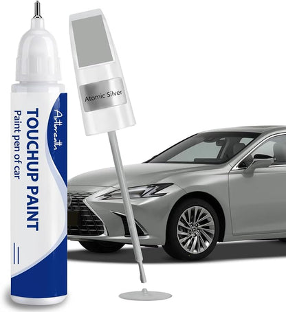Atomic Silver(1J7) Touch Up Paint for Lexus-Exact Match–Chips and Nicks Car Paint Scratch Repair Kit Automotive Paint Pen for 2025 ES/2024 IS/2024 LS/2025 UX HYBRID/NX/2024 RX/GX/RZ/LX