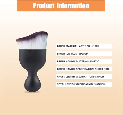 1 PC Car Interior Dust Brush, Auto Scratch Free Detailing Brush, Soft Car Interior Cleaning Brush Auto Accessories for Automotive Dashboard, Air Conditioner Vents, Computer (Purple)