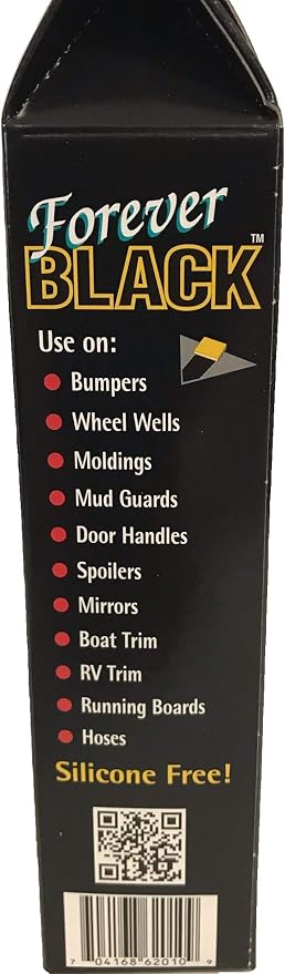 Forever Black Bumper & Trim Kit (NEW Improved Formula & Larger Size)