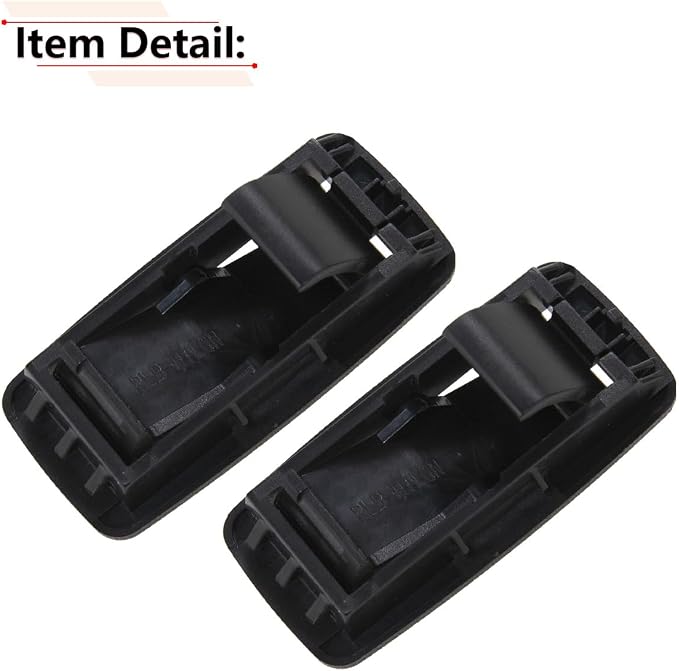 RLB-HILON 2PCS Rear Cargo Net Hook Assembly Compatible with Ford Edge 2016 2017 2018 2019 Year