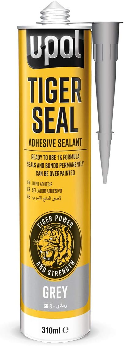 U-Pol Products 0729 Grey TIGER SEAL Adhesive/Sealant - 310ml Cartridge