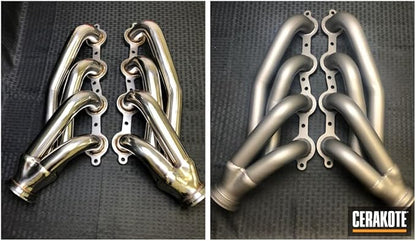 CERAKOTE® Glacier Titanium Coating Kit (C-7900 16 oz.) - Everything Needed to Spray Cerakote - Air Cure - Durable, High Temp Performance Ceramic Coating (1800°F Rating)