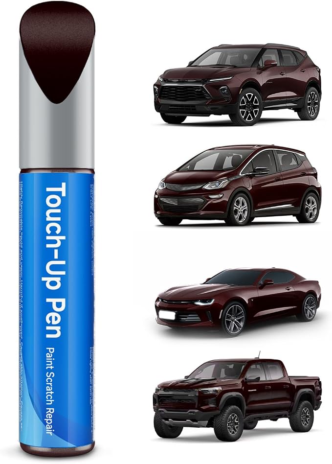 Touch Up Paint Compatible with Chevrolet Exact Match Touch Up Paint Car Scratch Repair (Siren Red （G1E/WA405Y）)