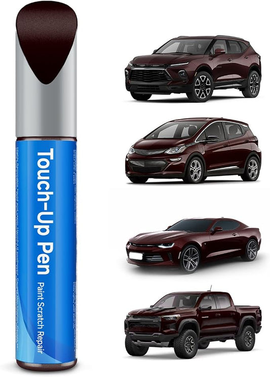 Touch Up Paint Compatible with Chevrolet Exact Match Touch Up Paint Car Scratch Repair (Siren Red （G1E/WA405Y）)