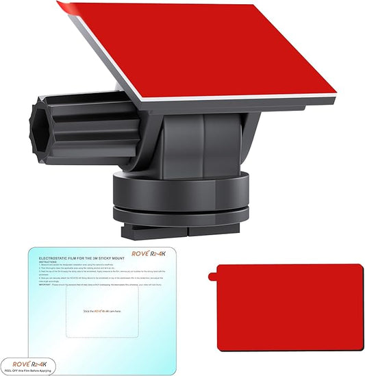 ROVE Sticky Mount for R2-4K, R2-4K PRO, R2-4K Dual, and R2-4K Dual PRO Dash Cams