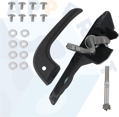 APPERFiT Interior Door Handle for Right Passenger Side Door Panel Compatible with 2007-2014 Chevy Chevrolet Silverado/GMC Sierra Truck 1500 2500 3500 Door Parts 20833602 20871483