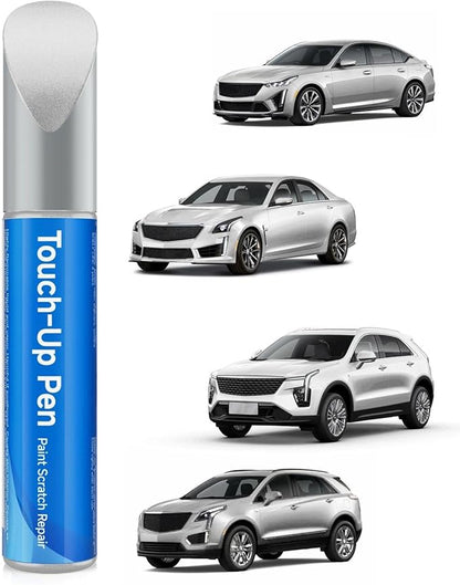 G1W/WA140X Crystal White Tricoat Touch Up Paint Compatible with Cadillac Exact Match Touch Up Paint Car Scratch Repair
