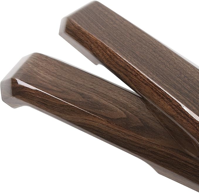 Voodonala Wood Grain Inner Door Handle Covers Trim for Ford F150 2015 2016 2017 2018 2019 2020 (ABS,4Pcs/Set)
