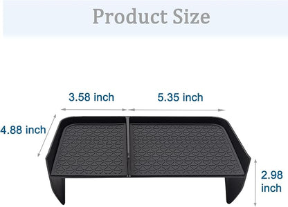 JDMCAR Center Console Organizer Compatible with Toyota RAV4 2019-2025 and 2021-2025 RAV-4 Prime, ABS Material Insert Tray Gear Shift Secondary Storage Box
