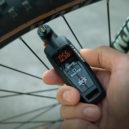 SKS Germany Airchecker Digital Pressure Gauge for Presta or Schrader | bike-pumps
