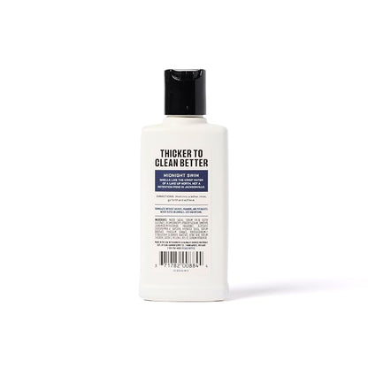 Duke Cannon THICK Body Wash for Men – High-Viscosity Shower Gel, Midnight Swim Scent – Travel & Trial Size, Long-Lasting Clean Feel – 3 oz (Pack of 2)