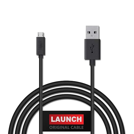 LAUNCH Original USB to Micro USB Charging Cable Replacement Connector X-431 OBD2 Diagnostic Scanner