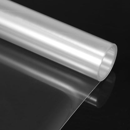X AUTOHAUX Clear Vinyl Wrap Sheet Car Paint Protection Film Cover Decal Scratch Resistant Self Adhesive Sticker Universal 4"x118"