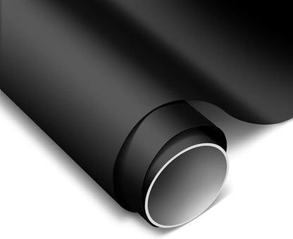 ColorFusion PPF by VViViD, Matte Stealth Midnight Black Dry Apply PPF Vinyl Car Wrap Roll 6ft x 5ft