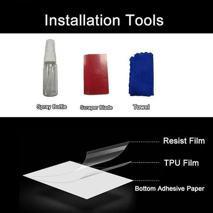 Pre Cutting car Interior PPF Paint Protection Film Console Transparent TPU Film for Audi A3 8Y S3 2020-2025