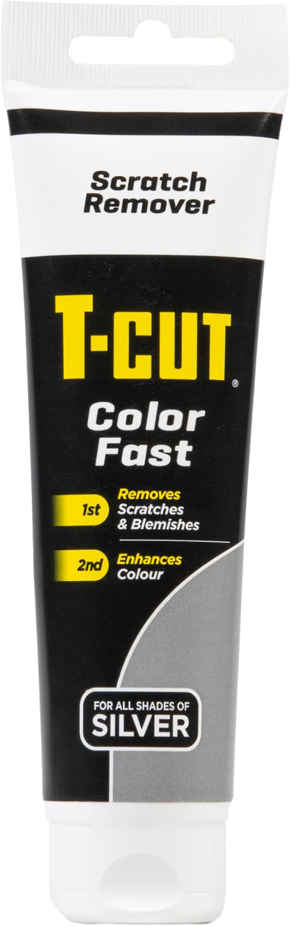 T-Cut Color Fast Scratch Remover & Paint Restorer, Silver - Repairs Swirls & Scratches, Removes Oxidation, Restores Color & Enhances Shine, 5.3 oz