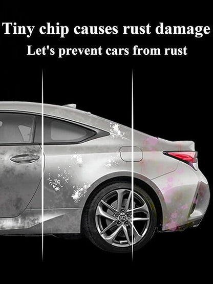 SYOAUTO Gray Car Touch Up Paint Auto Touch Up Paint 0.4 oz Gray Automotive Scratch Repair Pen Brush and Tip 2 in 1