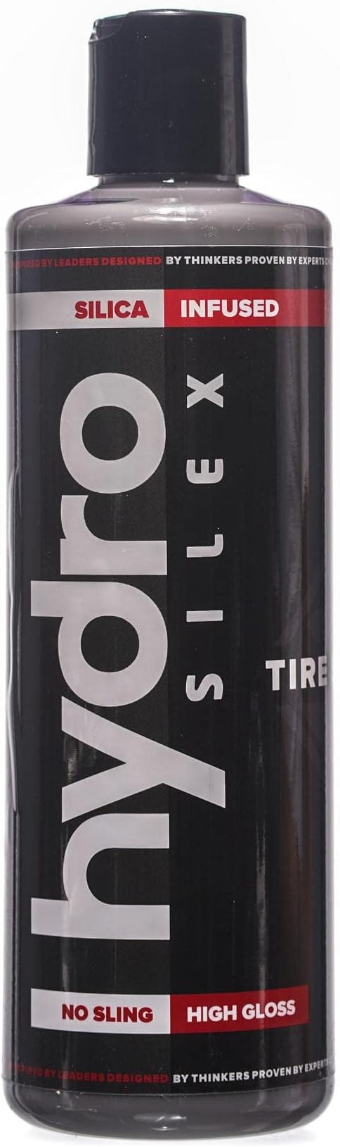 Car Tire Shine Gel and Conditioner. SIO2 & Black Dye Infused, No Sling Formula. Enhances Tires Color & Finish, Leaves Your Tires Looking Clean For Weeks. (16oz)
