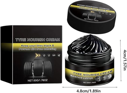 Tire Coating Paste - Ceramic Tire Coat,Tyre Nourish Cream | Rapid Acting Quick Penetrate for Seats Dashboards Vehicles Sedans Minivans Crossovers RVs SUV