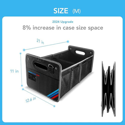 Car Trunk Organizer, Waterproof Collapsible Portable Multipurpose Storage Box, Tool Grocery bag organizer, Organizer For X1 X3 X5 E30 Suv Garage Home