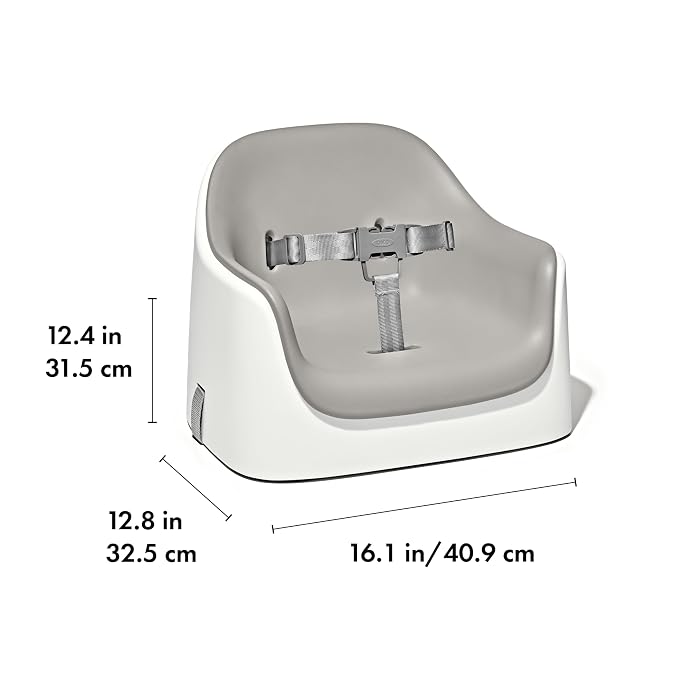 OXO Tot Nest Booster Seat with Removable Cushion - Gray
