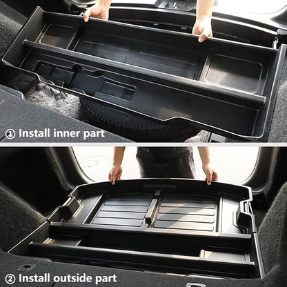 Trunk Custom-Fit Organizer for Honda CR-V, SUV Insert Cargo Rear Hatch Storage Box for CRV EX LX EX-L Touring Turbo Plus Sport Accessories