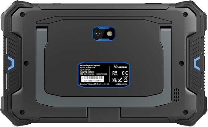 VDIAGTOOL Bidirectional Scan Tool VD80 BT Lite, 2026 8" Wireless Full System OBD2 Scanner Diagnostic Tool with 28+ Resets, ECU C0ding, Oil/Brake/BMS/SAS, FCA, CAN FD & DoIP, 2 Years Free Update