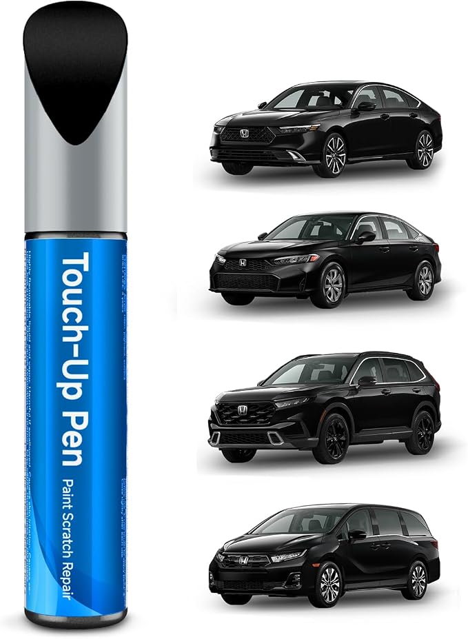 NH-731P Crystal Black Pearl Touch Up Paint Compatible with Honda Exact Match Touch Up Paint Car Scratch Repair