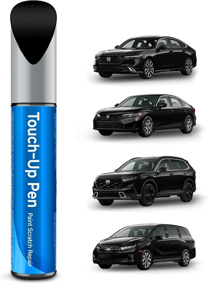 NH-731P Crystal Black Pearl Touch Up Paint Compatible with Honda Exact Match Touch Up Paint Car Scratch Repair