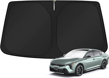 KUST Windshield Sunshade for Kia K4 2025 2026 Accessories Sun Shade Window Sun Visor Protector Foldable Blocks UV Rays Keep Your Car Cooler