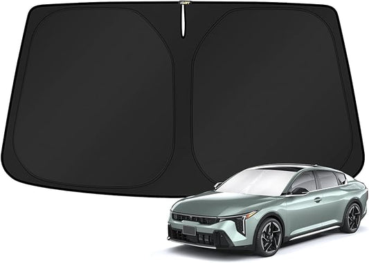 KUST Windshield Sunshade for Kia K4 2025 2026 Accessories Sun Shade Window Sun Visor Protector Foldable Blocks UV Rays Keep Your Car Cooler