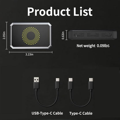 Wireless CarPlay Adapter Magic Video Box | 3-in-1 Stream Netflix YouTube TikTok with USB Drive for Wired CarPlay & Android Auto Cars