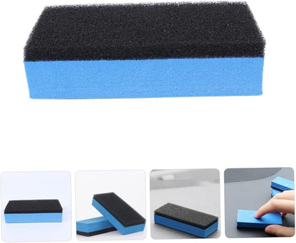 10pcs Dual-Sided Tire Shine Applicator Sponges for Car Detailing High-Density Polishing Pads for Waxing and Cleaning Safe for Glass Coatings
