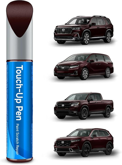 R-529P Dark Cherry Pearl Touch Up Paint Compatible with Honda Exact Match Touch Up Paint Car Scratch Repair
