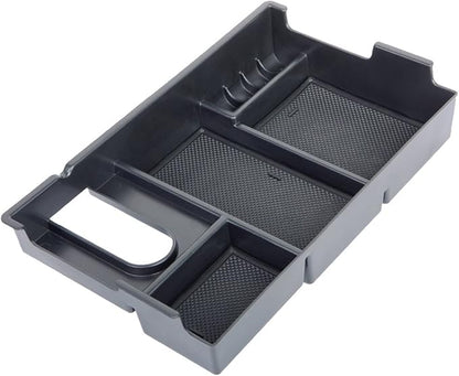 JDMCAR Compatible with Toyota Tundra Accessories 2007-2021 Center Console Organizer,Armrest Box Secondary Storage Tray -(Full Console w/Bucket Seats ONLY)