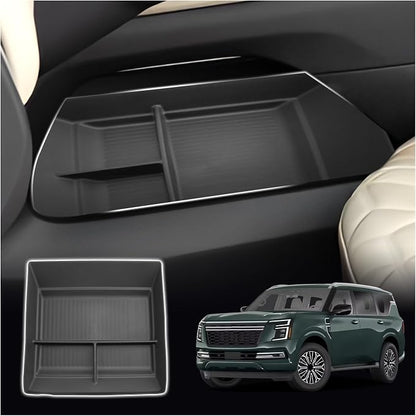 SXCY for 2025 2026 Armada Center Console Organizer 2025 2026 Armada Accessories Center Console Tray for 2025 2026 Armada Under Console Organizer Tray 2025 2026 Armada Middle Console Organizer