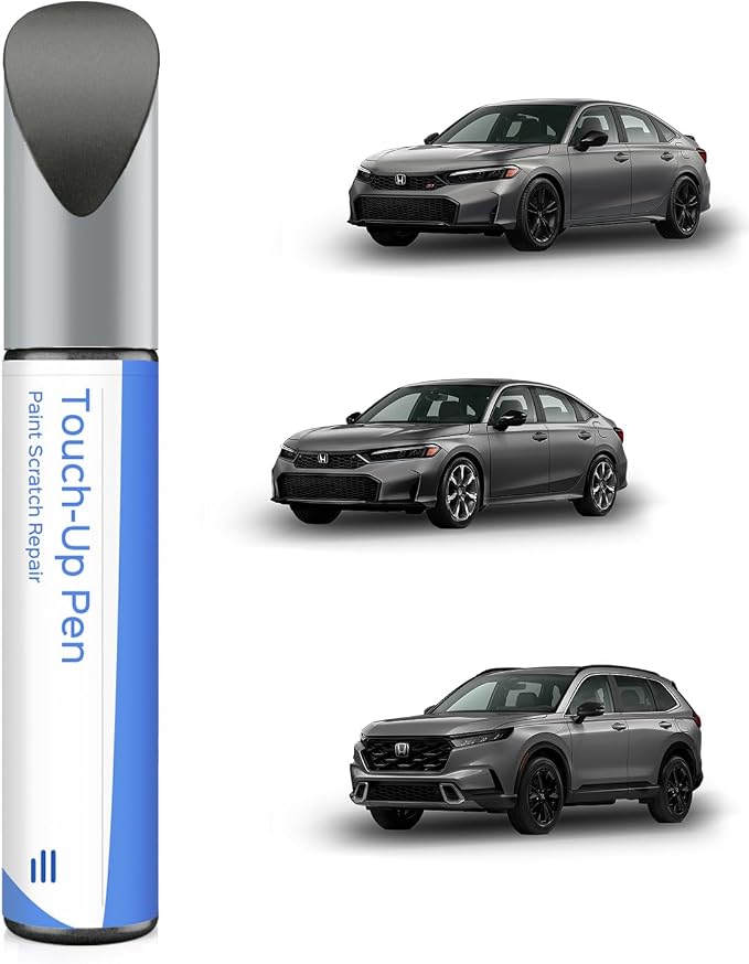 YR-578M Urban Titanium Metallic Touch Up Paint Compatible with Honda Exact Match Chips and Nicks Touch Up