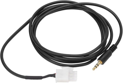 Yctze Car Bluetooth Module Motor Aux Cable 3pin to 3.5mm Jack Motorcycle Accessory Replacement for Goldwing GL1800