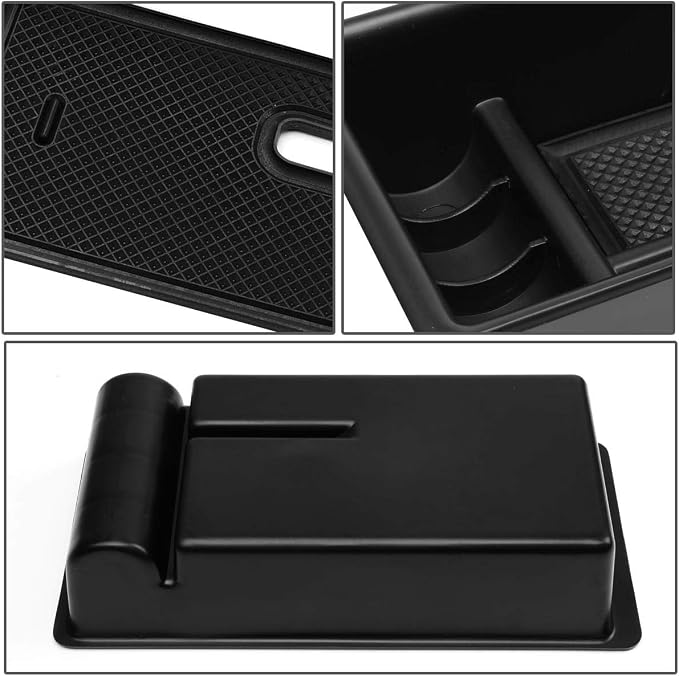 DNA Motoring Center Console Organizer Tray Compatible with 16-18 Tacoma, Armrest Storage Box, ZTL-Y-0017